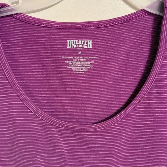 Duluth Trading Co Women’s Short Sleeve Athletic Dress With Pocket Size Medium - Picture 3 of 5